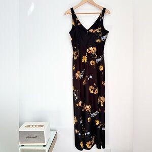 Vintage 1970s Cami Originals floral maxi dress - Medium